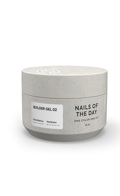 NAILS OF THE DAY Builder Gel 02, 15 ml